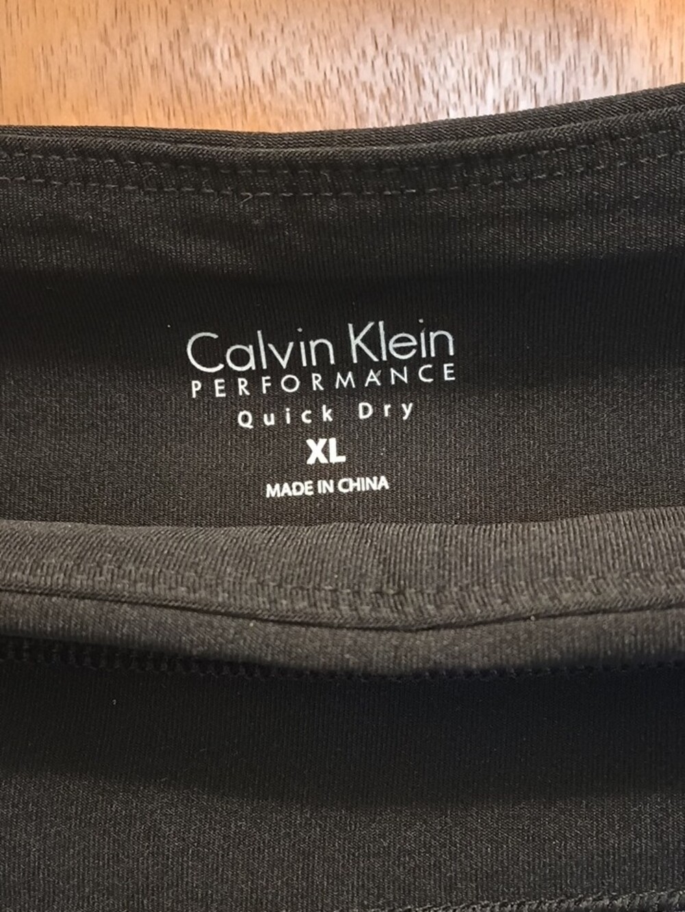 Calvin Klein Black Wide Leg Stretch Pants - Picture 2 of 4